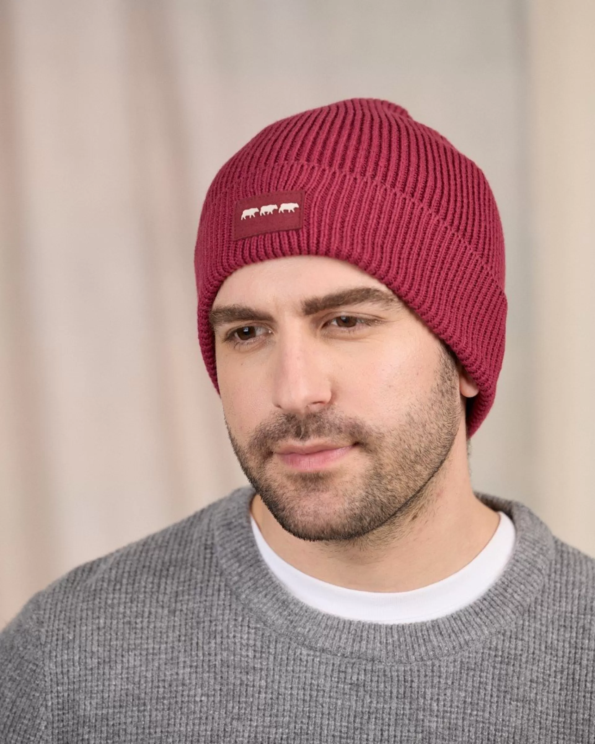 Best Sale Bonnet en tricot Homme Echarpe & Bonnet & Gants