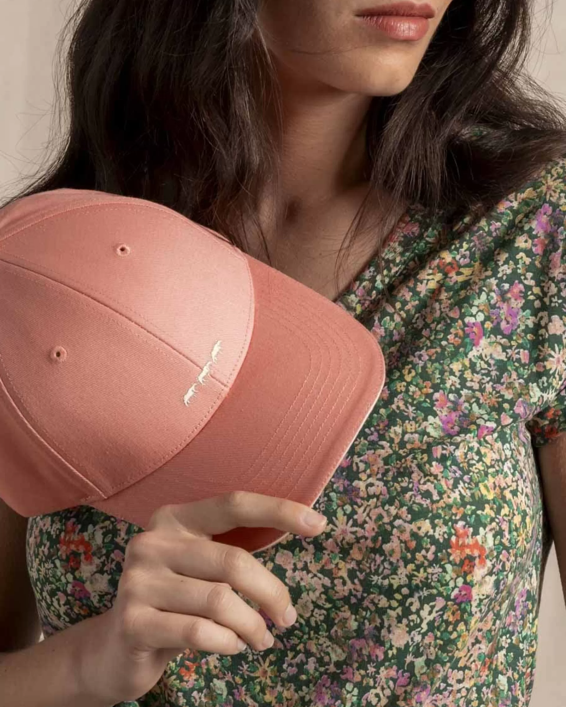 casquette_unie_peche_2-1.webp Shop Casquette unie Femme Accessoires