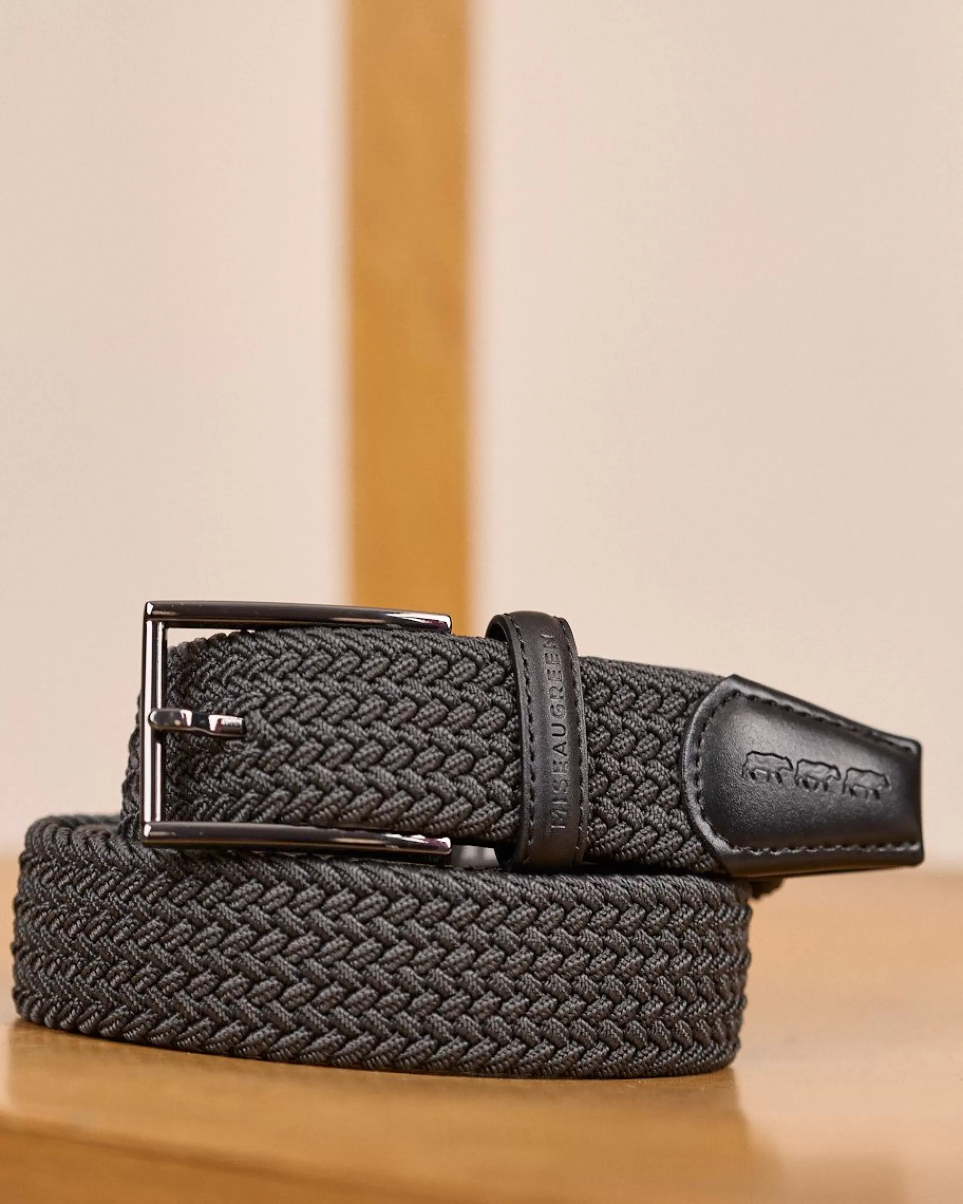 Shop Ceinture Stan gris clair Homme Ceinture & Bretelles
