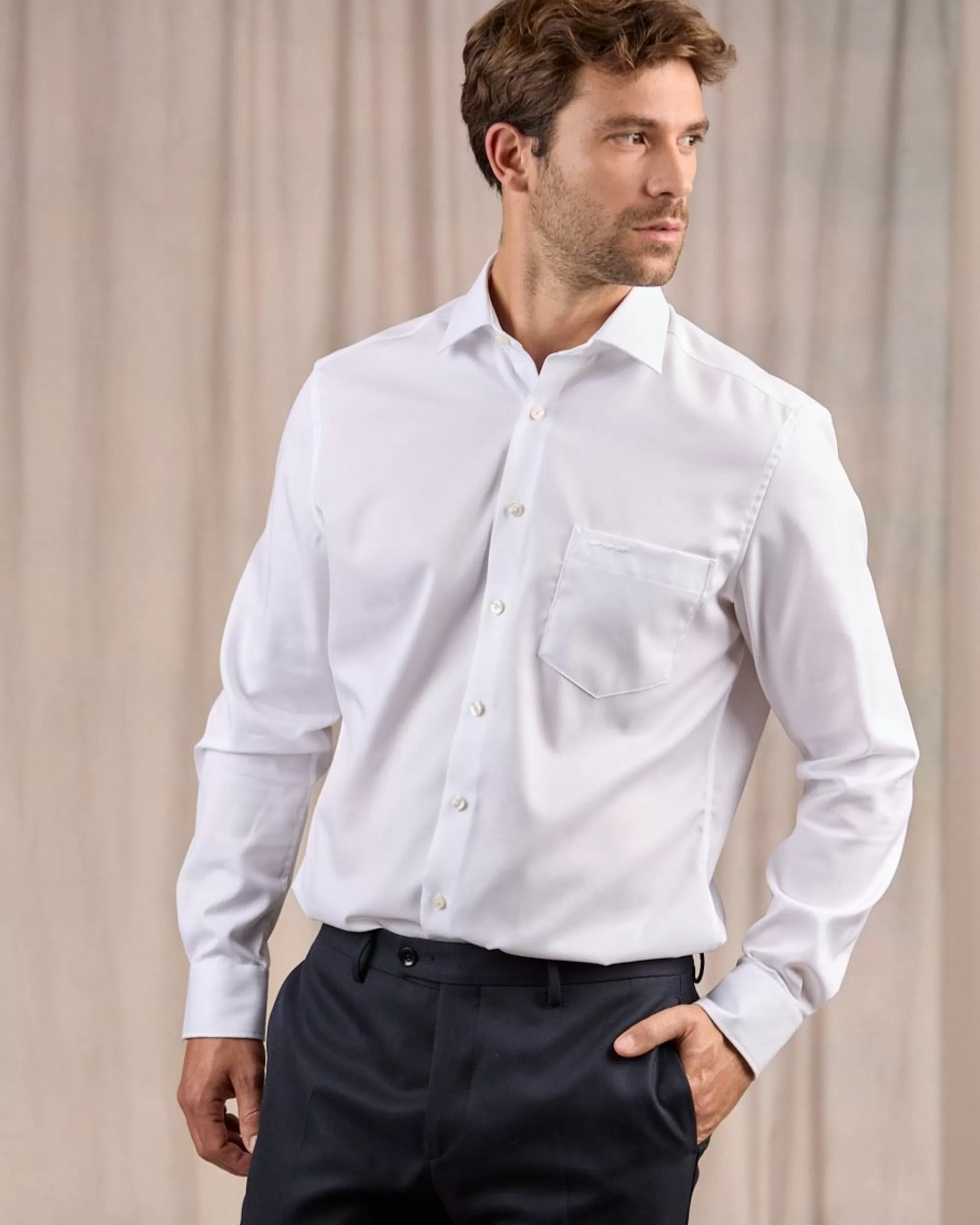 Cheap Chemise unie Homme Chemise