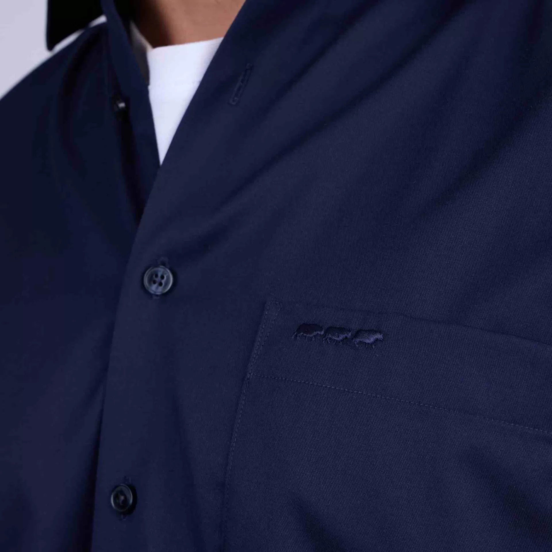 chemise_unie_bleu_marine_8-1.webp Discount Chemise unie bleu marine Homme Chemise