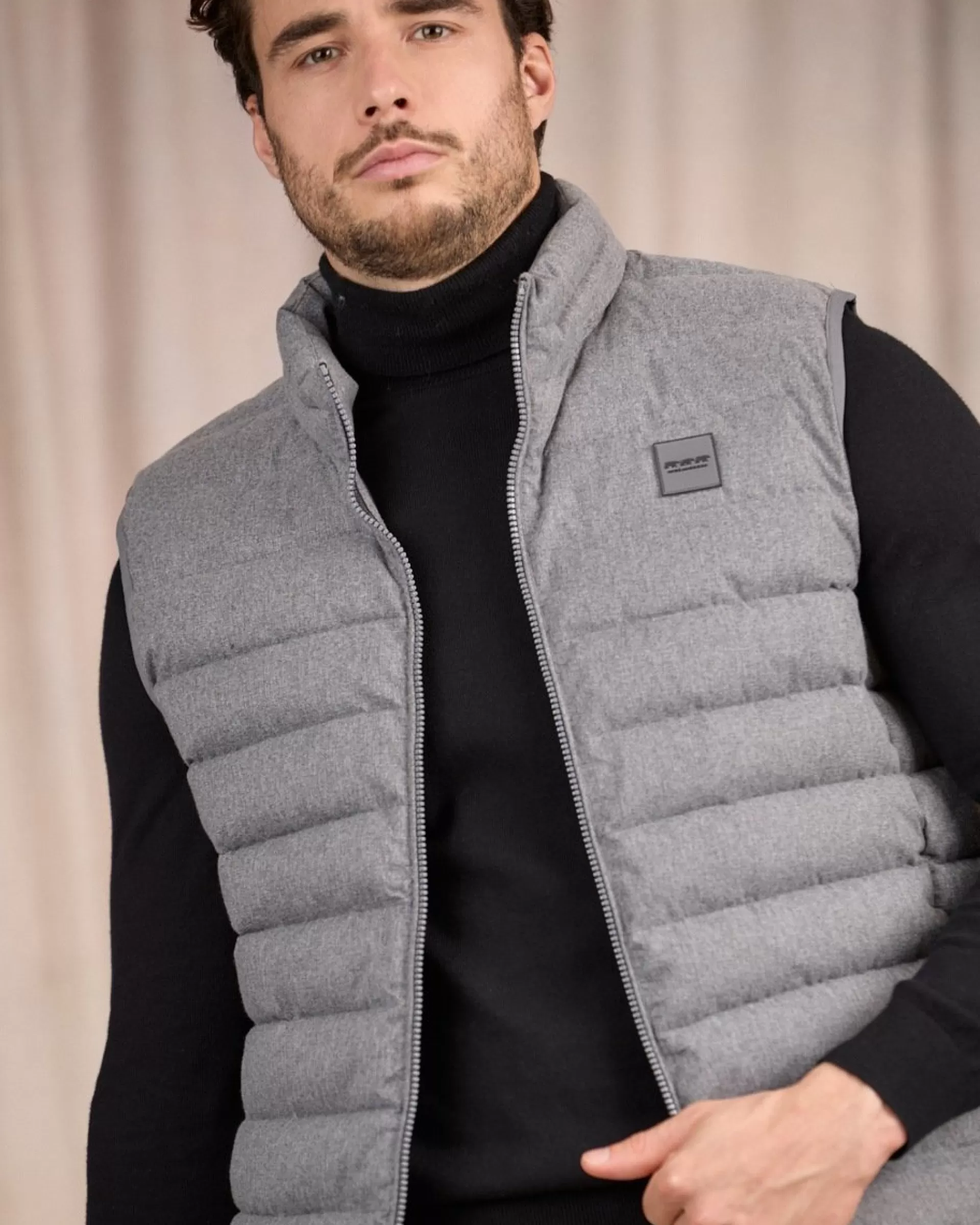 Cheap Doudoune Carter light grey Homme Doudoune