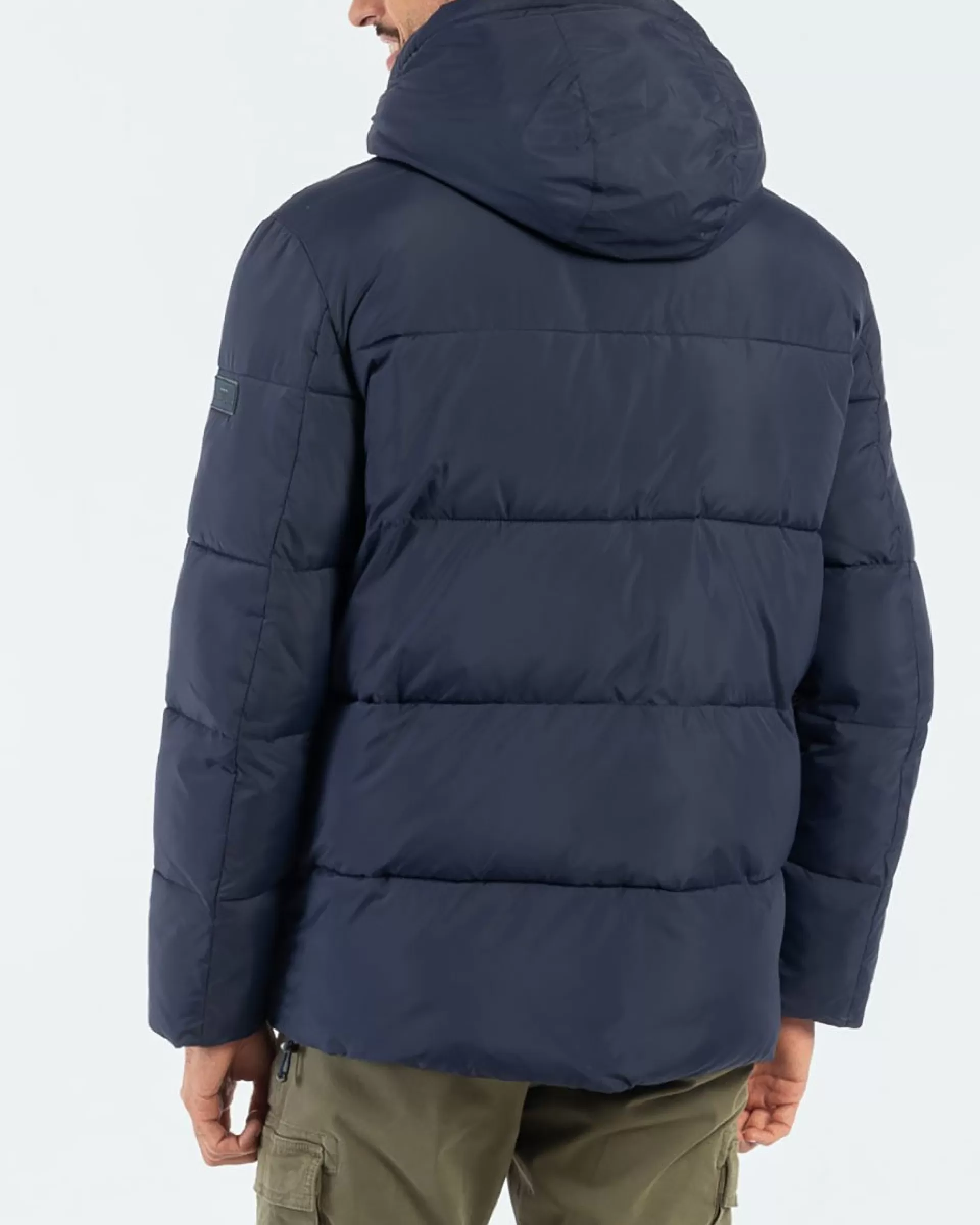 New Doudoune courte bleu marine Homme Doudoune