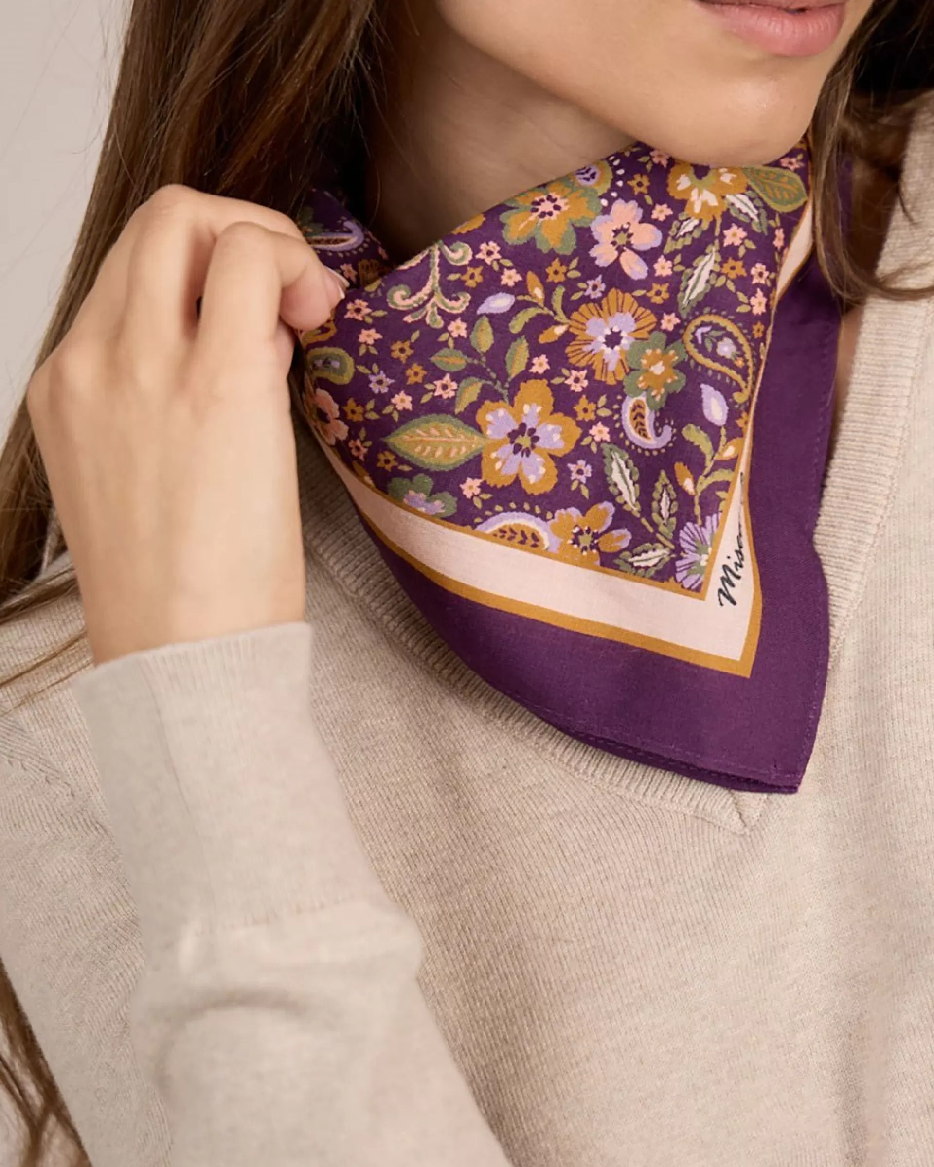 Outlet Foulard Cathie Femme Echarpe & Foulard