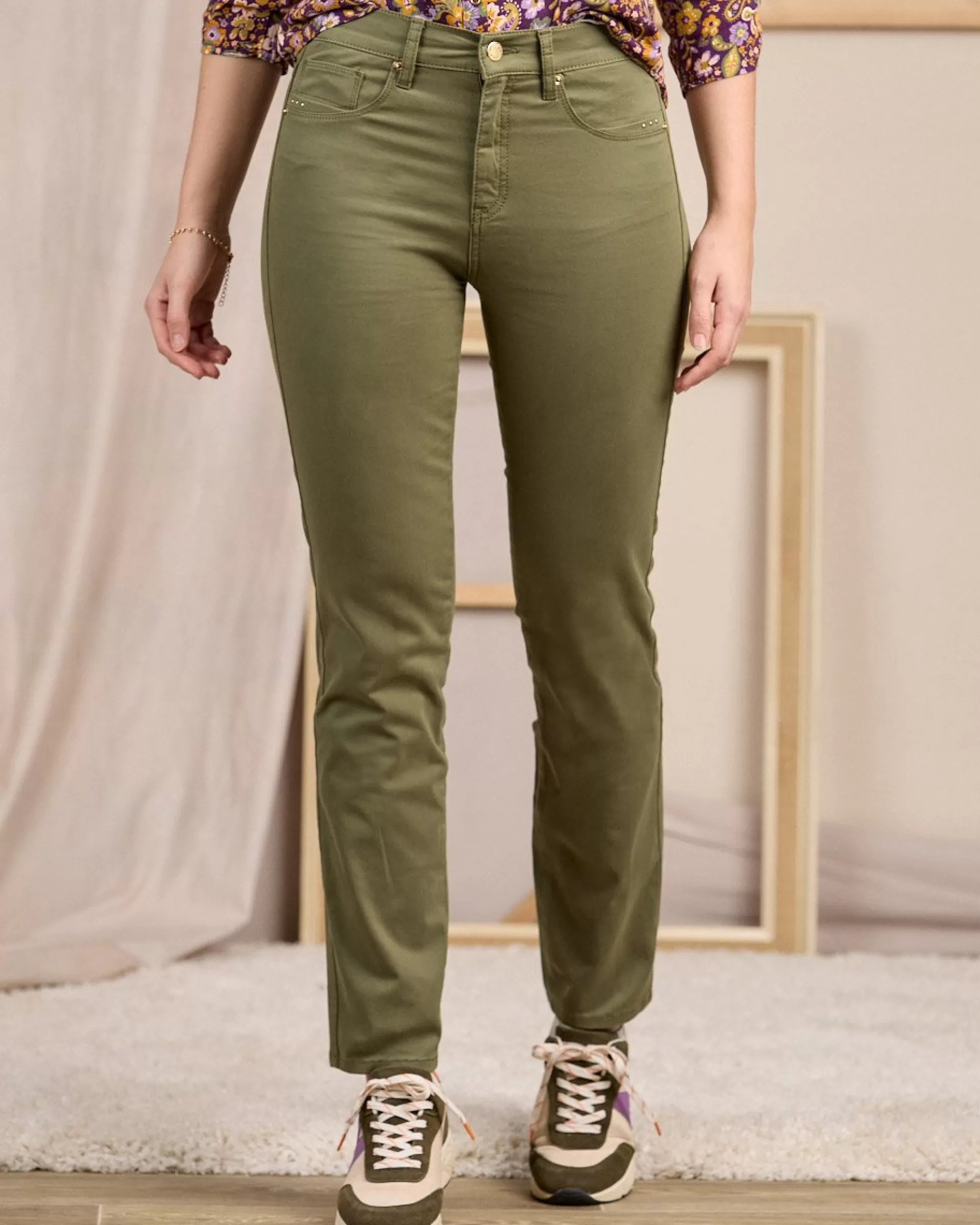 Clearance Pantalon droit Femme Pantalon & Jean