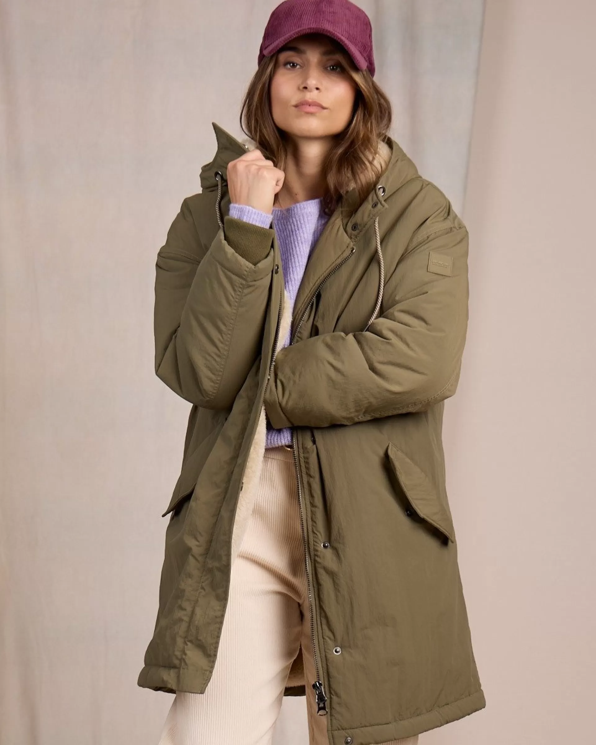 parka_charly_kaki_4-1.webp Store Parka Charly Femme Manteau & Doudoune
