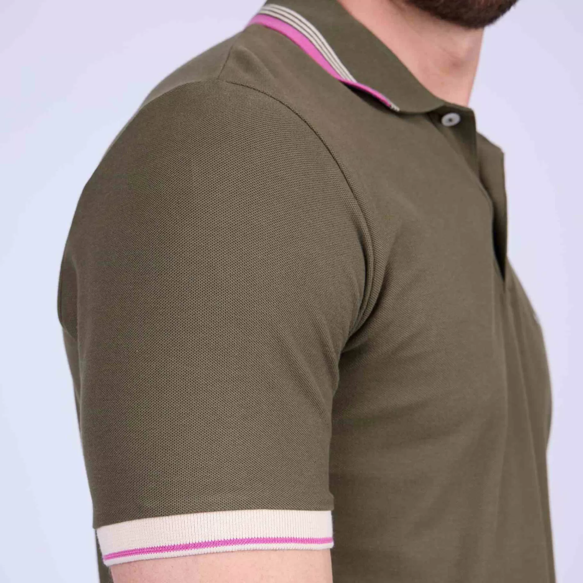 polo__contraste_kaki_9-1.webp Cheap Polo à contraste Homme Polo