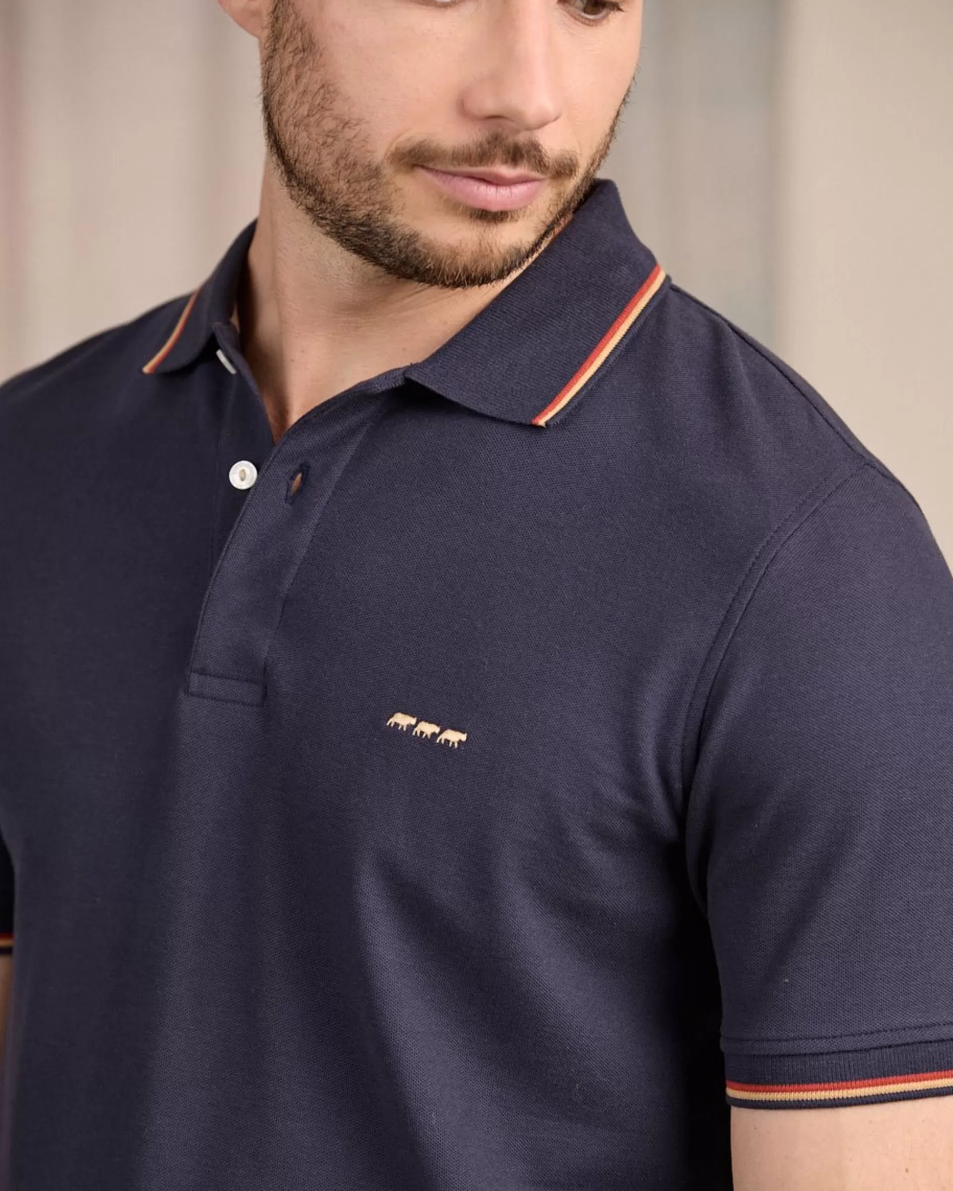 Discount Polo Ben bleu marine Homme Polo