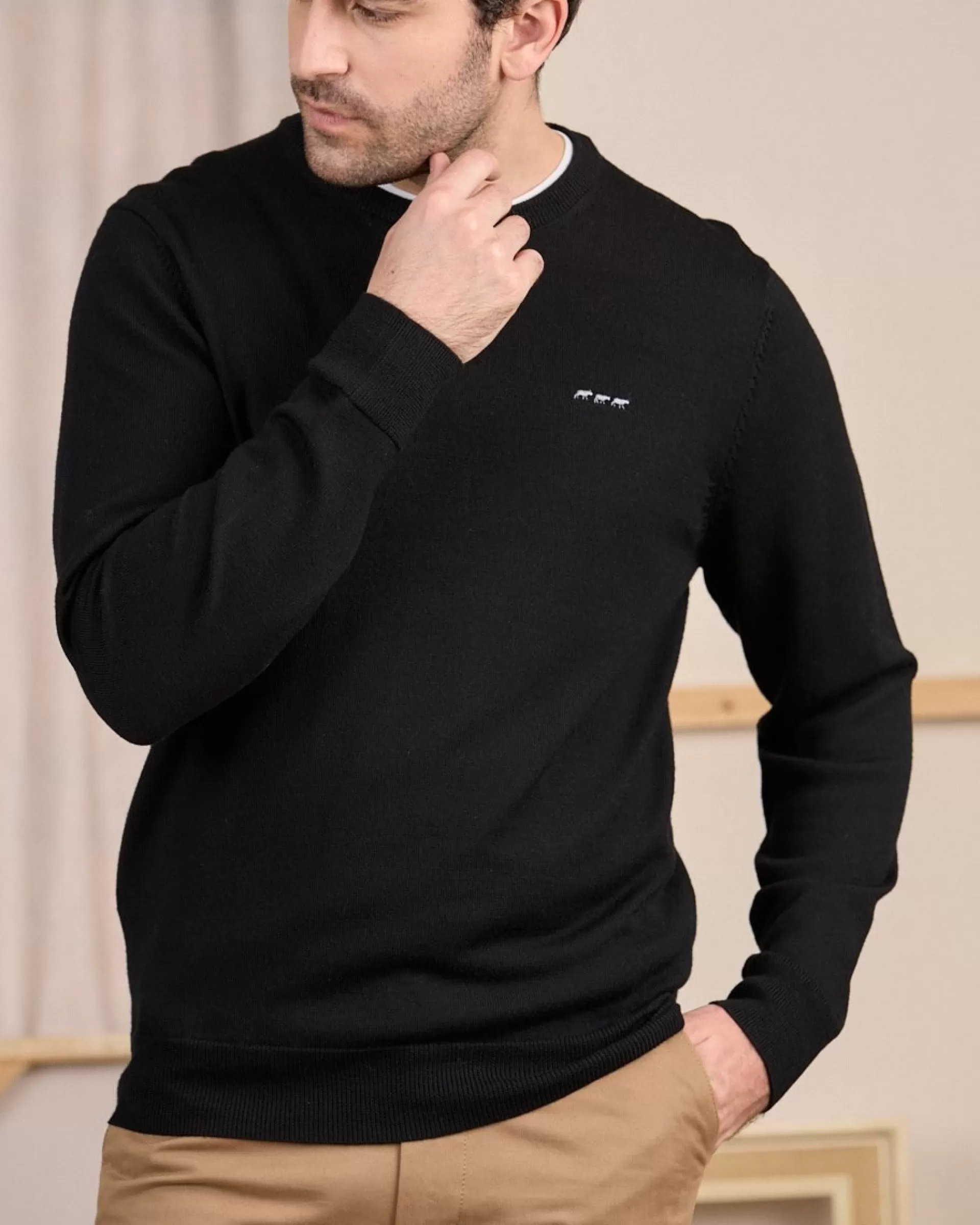Best Sale Pull col rond Homme Pull