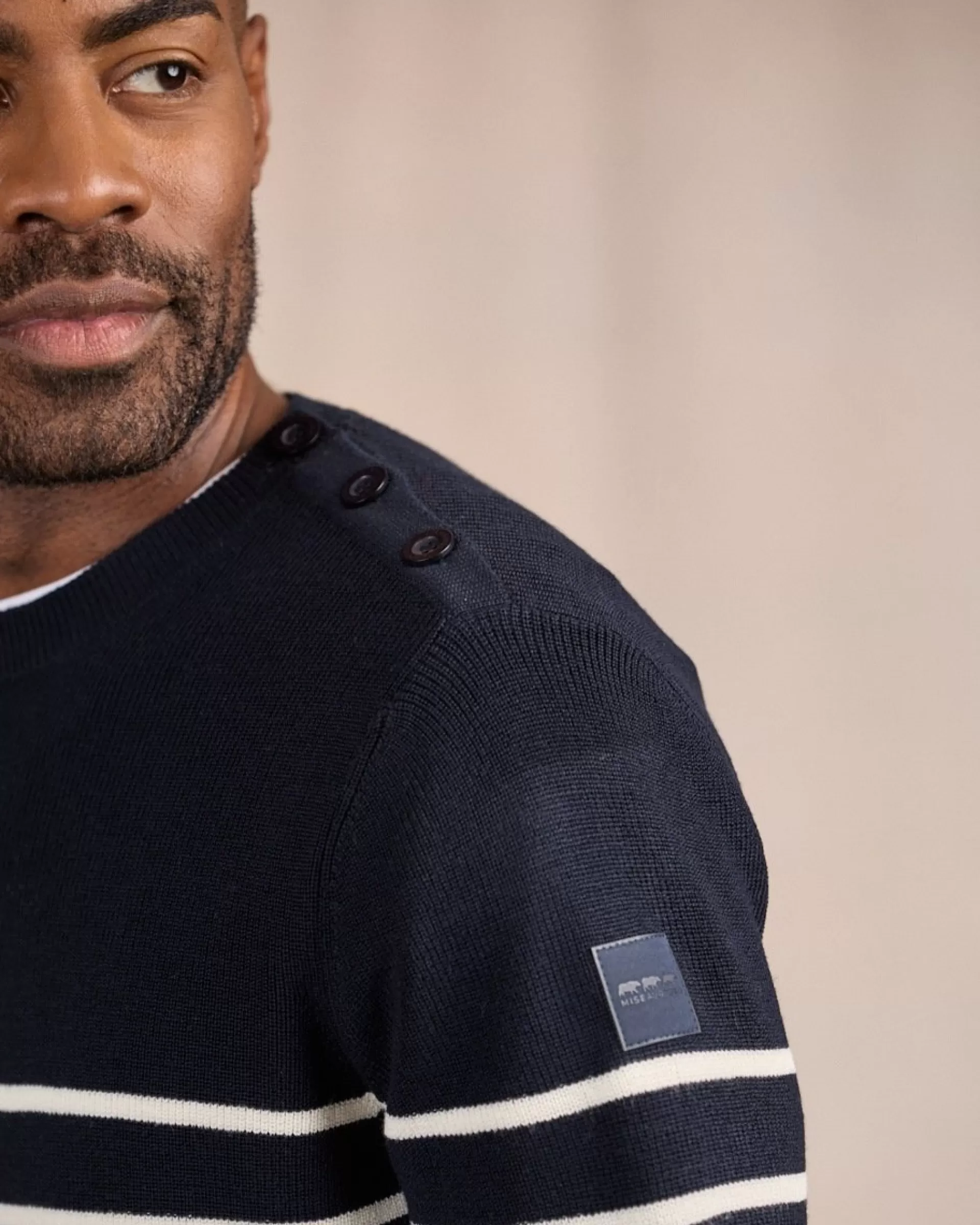 Flash Sale Pull marinière bleu marine Homme Pull