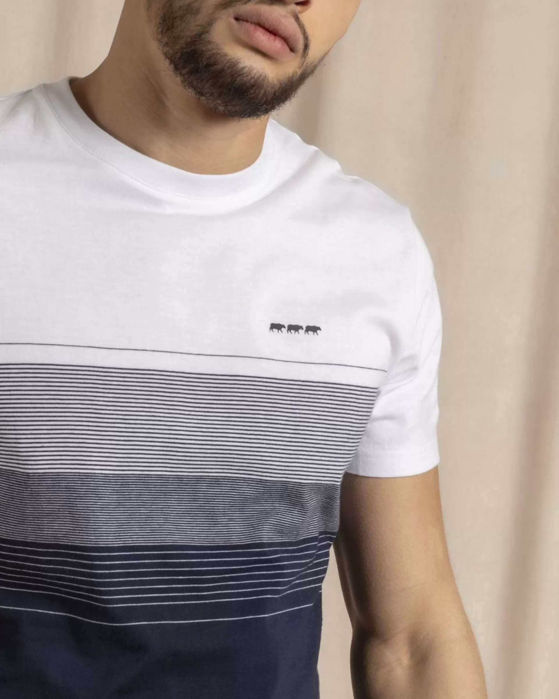 Best T-shirt rayé rayures marine Homme T-Shirt